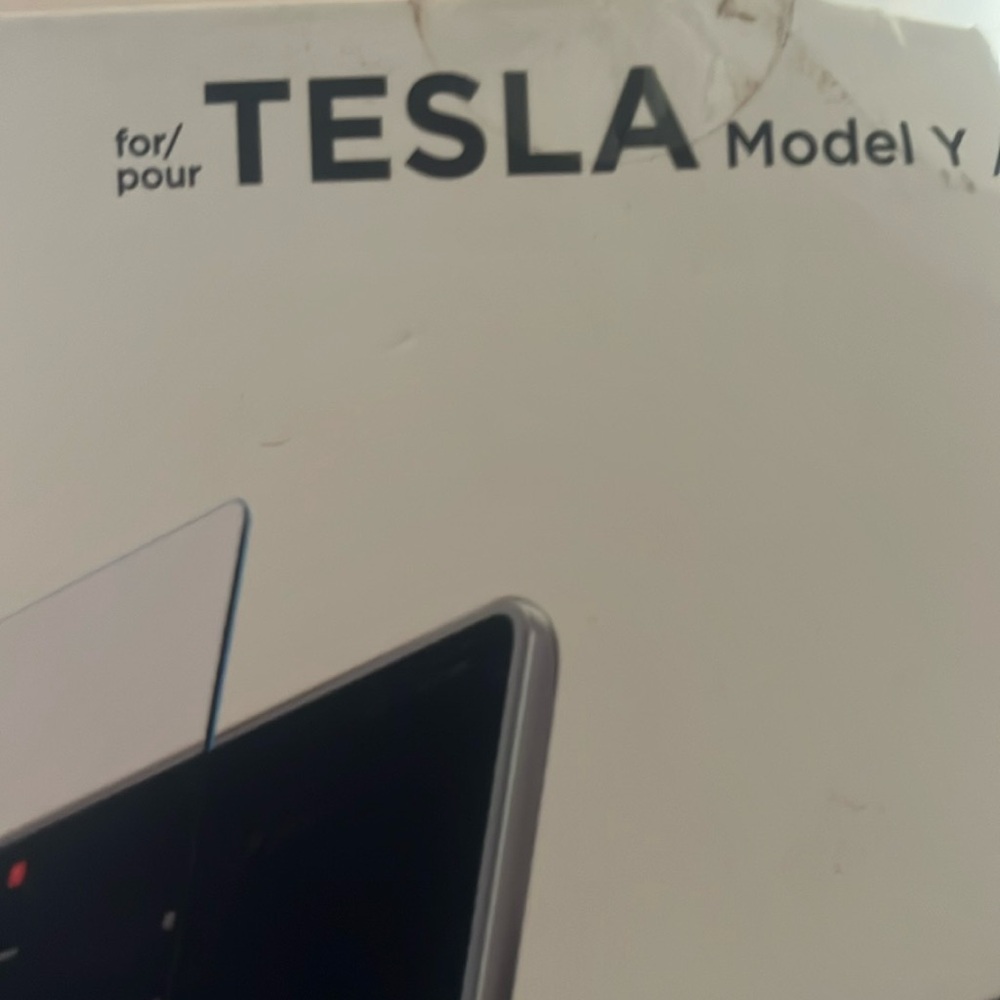 TESLA Model Y/ Model 3 Anti glare tempered glass screen protector